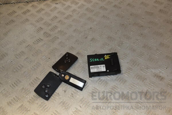 Замок запалювання в зборі ключ карта Renault Scenic (III) 2009-2015 A2C53185186 437178 euromotors.com.ua