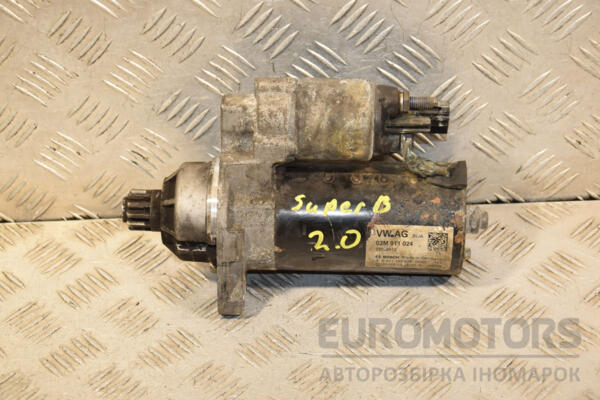 Стартер Skoda Superb 2.0tdi 2008-2015 0001123038 437438 euromotors.com.ua