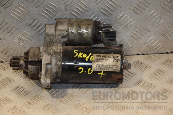 Стартер Skoda Superb 2.0tdi 2008-2015 0001123038 437440 euromotors.com.ua