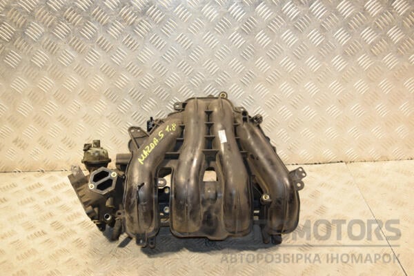 Коллектор впускной пластик Mazda 5 1.8 16V 2005-2010 L86013100 437568 euromotors.com.ua