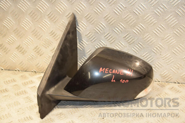 Дзеркало ліве електричне 10 пінів Renault Megane (III) 2009-2016 438278 - 2