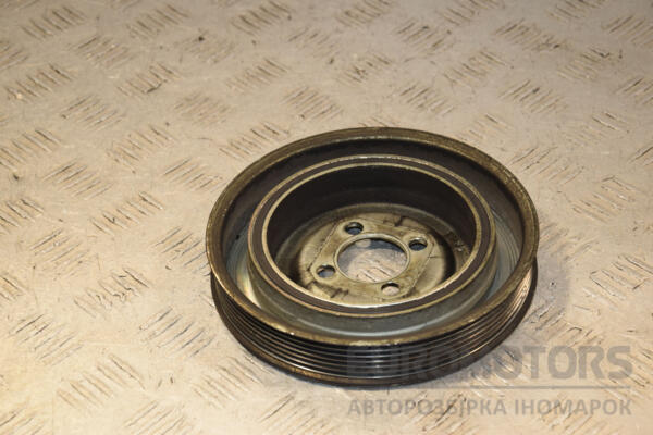 Шкив коленвала демпферный 6 ручейков Fiat Doblo 1.3MJet 2010 55200498 438968 - 2
