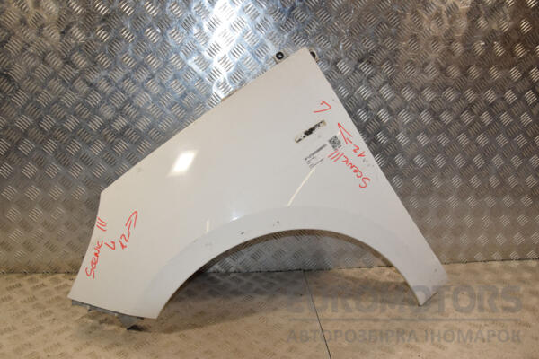 Крыло переднее левое 13- Renault Scenic (III) 2009-2015 631010075R 439070 euromotors.com.ua