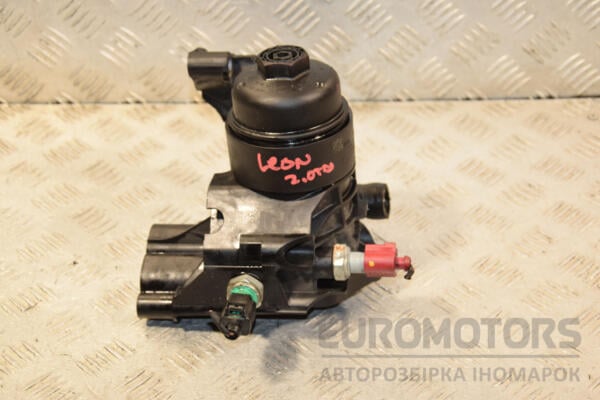 Корпус масляного фільтра Seat Leon 2.0tdi 2013 03N115389T 439603 euromotors.com.ua
