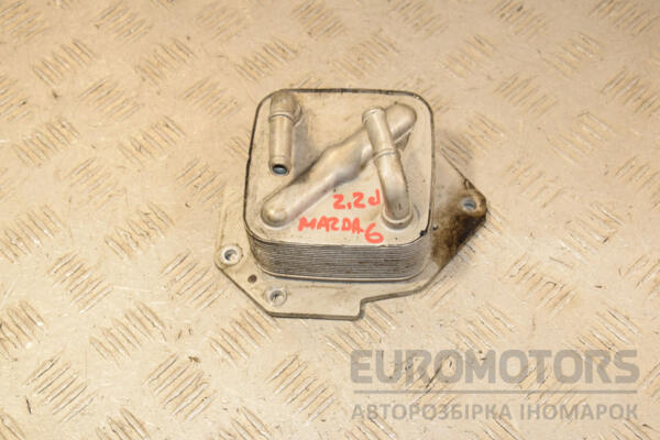 Теплообменник (Радиатор масляный) Mazda 6 2.2di 2012-2018 SH0114700 439640 euromotors.com.ua