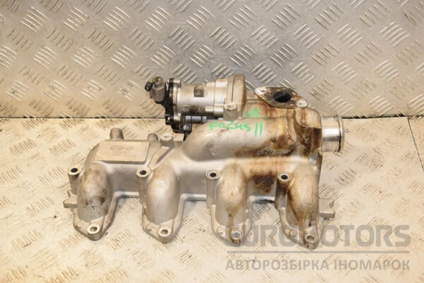 Коллектор впускной в сборе клапан EGR электрический Ford Focus 1.8tdci (II) 2004-2011 ERA 555306A 439765 euromotors.com.ua
