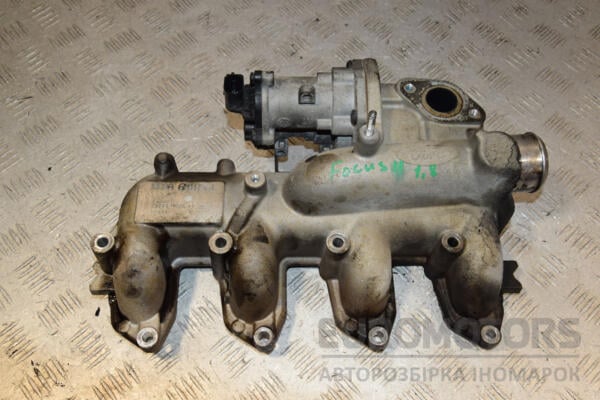 Коллектор впускной в сборе клапан EGR электрический Ford Focus 1.8tdci (II) 2004-2011 4M5Q9424CC 439849 euromotors.com.ua