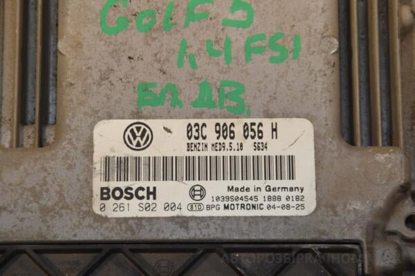 Блок керування двигуном VW Golf 1.4 16V FSI (V) 2003-2008 03C906056H 440880 - 2