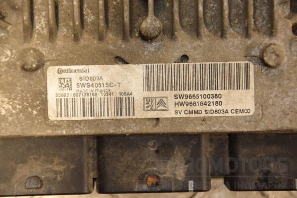 Блок управління двигуном комплект Citroen Jumpy 2.0MJet 2007-2016 9661642180 440943 - 2