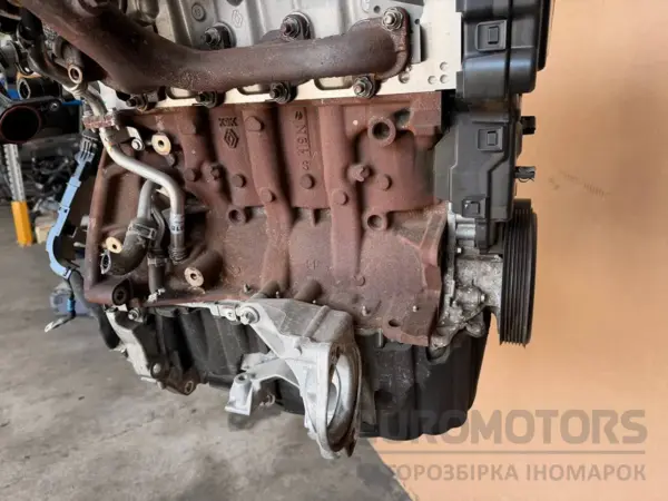 Б/у двигатель Mercedes A-class 1.5 DCI (W176) 2012-2018 K9KH471 it-16851 Дизель - 4