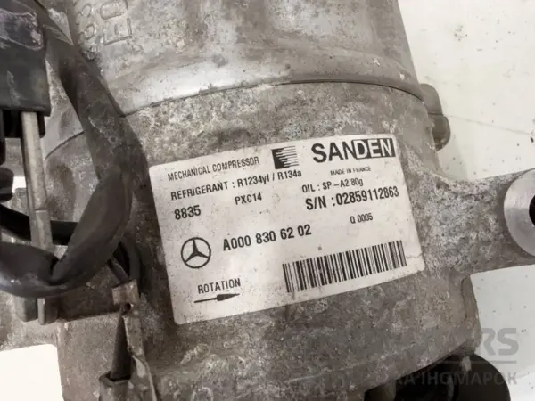 компрессор кондиционера Mercedes B-class 1.5 DCI (W247) 2019 A0008306202 it-16857 Дизель - 4