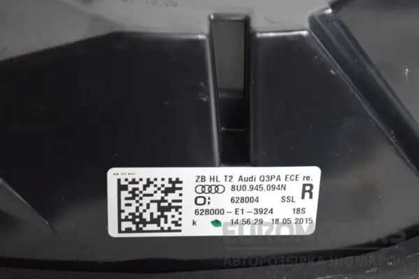 Правий світлодіодний задній ліхтар Audi Q3 2.0tdi 2012 8U0945094N it-16911 Дизель - 3