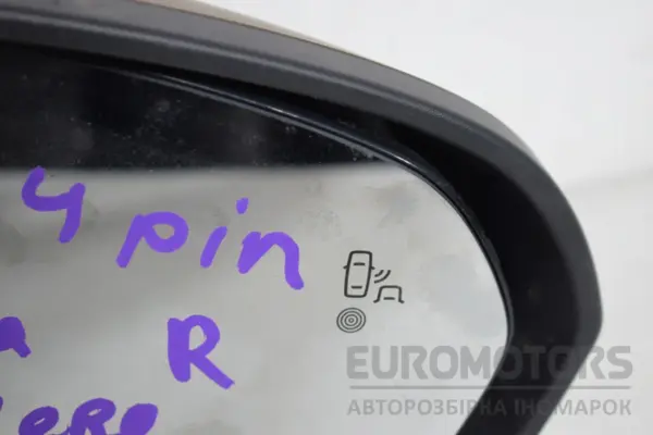 Праве дзеркало 12+4 PIN Dacia Duster 1.6 SCe 2010 10109400 it-16919 Бензин - 2