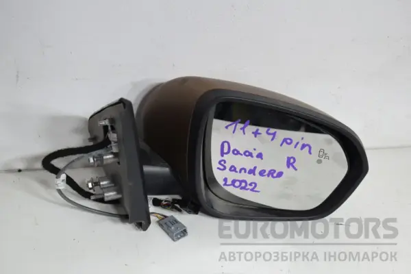 Праве дзеркало 12+4 PIN Dacia Duster 1.6 SCe 2010 10109400 it-16919 Бензин - 3