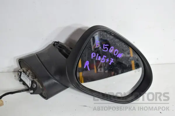 Праве дзеркало 5+7 PIN Fiat 500X 2.0 mJet 2014 735614530 it-16921 Дизель euromotors.com.ua