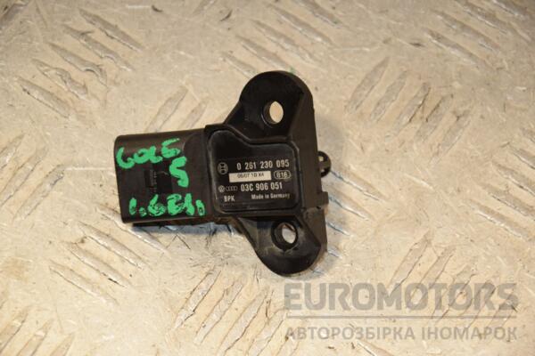 Датчик тиску наддуву (Мапсенсор) VW Golf 1.6 16V FSI (V) 2003-2008 0261230095 441169 euromotors.com.ua