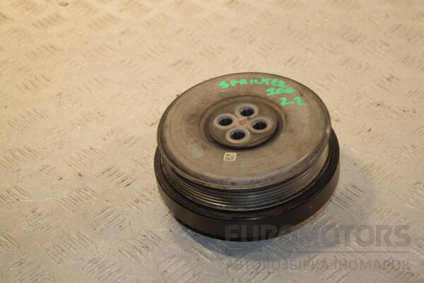 Шкив коленвала демпферный 6 ручейков Mercedes Sprinter 2.2cdi (906) 2006-2017 A6510351612 441299 euromotors.com.ua