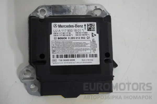 Блок управления подушкой безопасности Mercedes GLA-Class 2.2 CDI (X156) 2013 A1179001801 it-16947 Дизель euromotors.com.ua