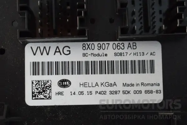 Блок управління комфортом Audi Q3 2.0tdi 2012 8X0907063AB it-16985 Дизель - 2