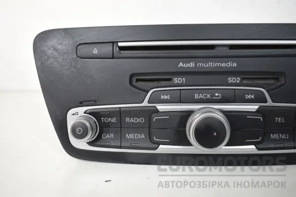 Блок керування автомобільною магнітолою CD/DVD/GPS/навігатором Audi Q3 2.0tdi 2012 8U1035192A it-16991 Дизель - 2