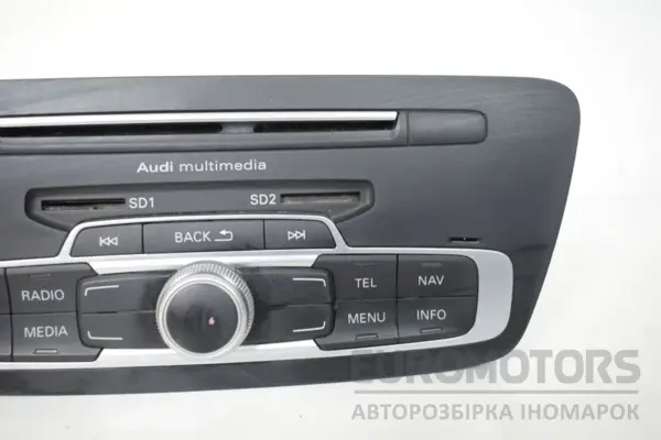 Блок керування автомобільною магнітолою CD/DVD/GPS/навігатором Audi Q3 2.0tdi 2012 8U1035192A it-16991 Дизель - 4