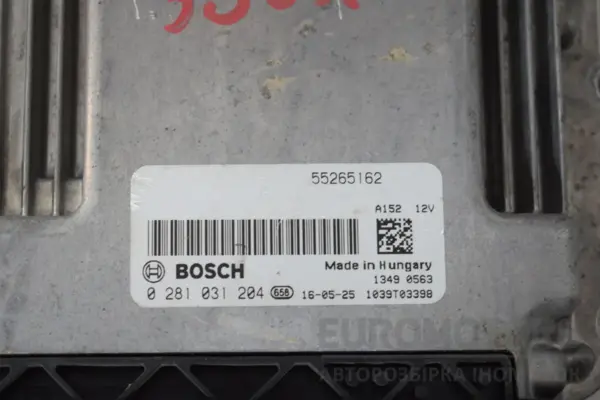 Блок керування двигуном Fiat 500X 2.0 mJet 2014 55265162 it-17000 Дизель - 2