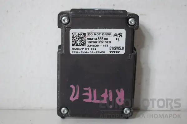 Педняя камера Peugeot Rifter 1.5 BlueHDi 2018 9831386680 it-17010 Дизель - 2