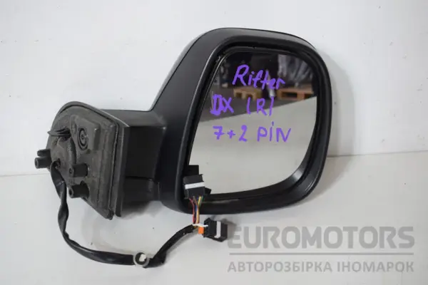 Правое зеркало 7+2 PIN Peugeot Rifter 1.5 BlueHDi 2018 it-17015 Дизель euromotors.com.ua