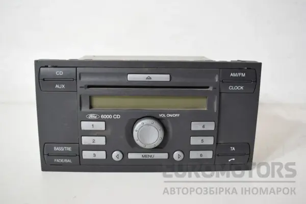 Блок керування автомобільною магнітолою CD/DVD/GPS/навігатором Ford Transit 2.4 TDCI 2006-2013 8C1T18C815AC it-17017 Дизель euromotors.com.ua