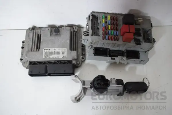 Блок управления двигателем (полный комплект зажигания) Fiat Ducato 2.3 MULTIJET 2006-2014 51861913 it-17019 Дизель euromotors.com.ua