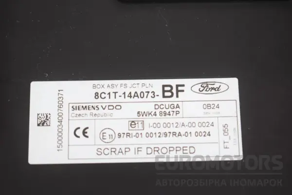 Блок керування двигуном (повний комплект запалювання) Ford Transit 2.4 TDCI 2006-2013 8C1112A650DL it-17020 Дизель - 3