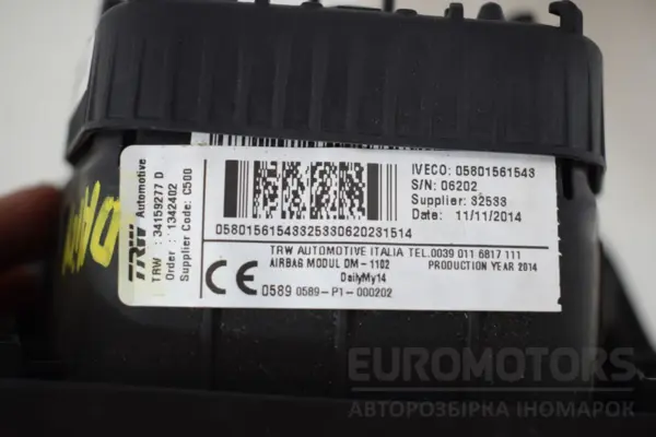 Подушка безопасности рулевого колеса Iveco Daily 2.3JTD (E6) 2014 05801561543 it-17023 Дизель - 3