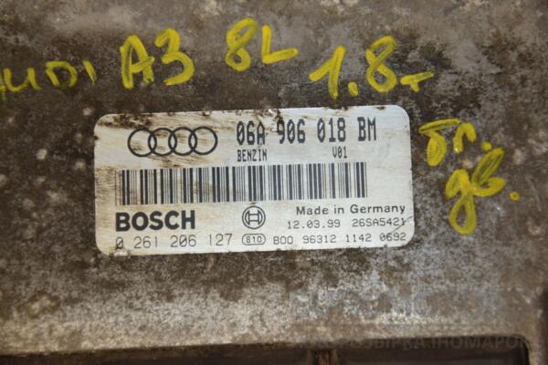 Блок управления двигателем Audi A3 1.8T (8L) 1996-2003 06A906018BM 442270 - 2
