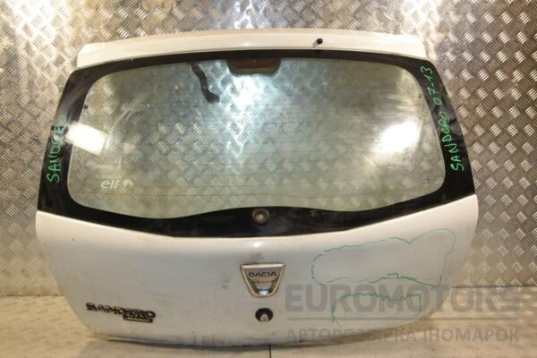 Крышка багажника со стеклом (дефект) Renault Sandero 2007-2013 901006269R 443637 euromotors.com.ua