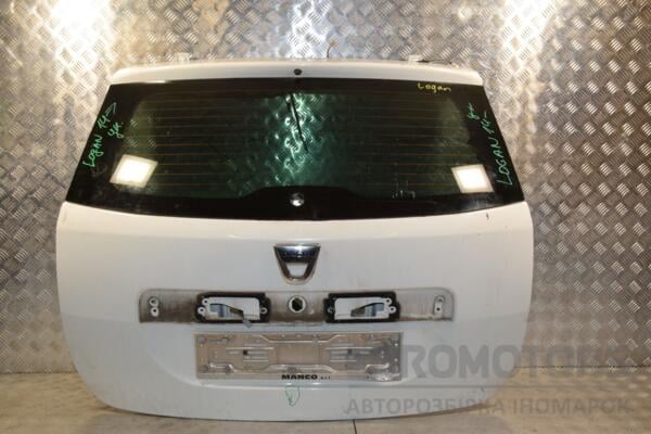 Крышка багажника со стеклом универсал (дефект) Renault Logan 2014 443694 euromotors.com.ua