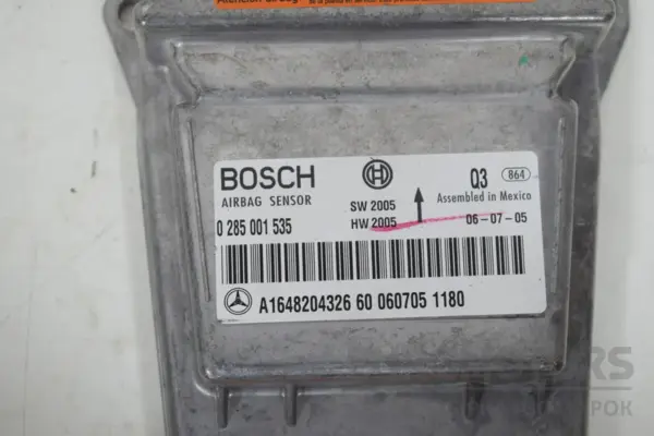 Блок керування подушкою безпеки Mercedes M-Class 3.0 D (W164) 2005-2011 A1648204326 it-17067 Дизель - 2