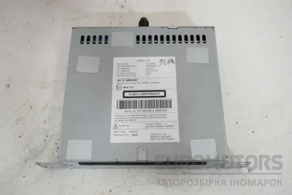 Блок управления автомобильной магнитолой CD/DVD/GPS/навигатором Peugeot 308 1.6 hdi (T9) 2013-2021 9818613880 it-17099 Дизель - 6