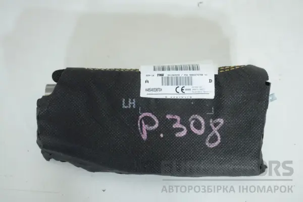 Левая подушка безопасности сиденья Peugeot 308 1.6 hdi (T9) 2013-2021 9805576780 it-17103 Дизель euromotors.com.ua