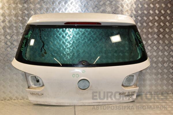 Кришка багажника зі склом хетчбек (дефект) VW Golf (VI) 2008-2013 5K6827173B 444040 euromotors.com.ua