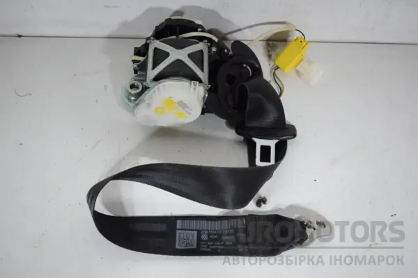Передний левый ремень безопасности VW Passat 2.0 TDI (B7) 2010-2014 3C1857705P it-17152 Дизель euromotors.com.ua
