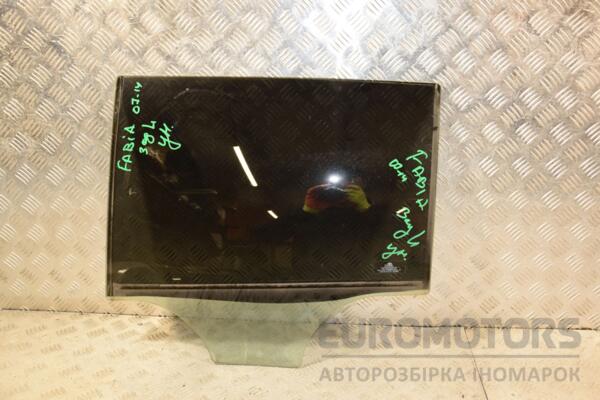 Стекло двери заднее левое Skoda Fabia 2007-2014 444204 euromotors.com.ua