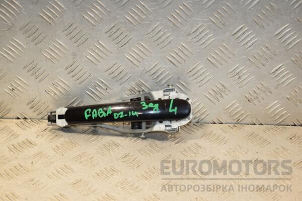 Ручка двери наружная задняя левая Skoda Fabia 2007-2014 444210 euromotors.com.ua