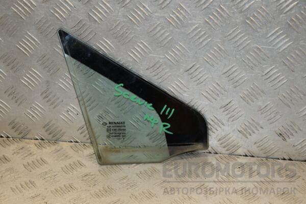 Скло двері переднє праве трикутник Renault Scenic (III) 2009-2015 444288 euromotors.com.ua