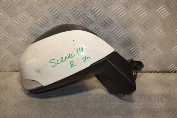 Зеркало правое электрическое 7 пинов Renault Scenic (III) 2009-2015 444347 - 2