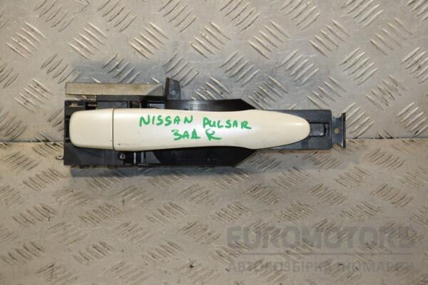 Ручка двері зовнішня задня права Nissan Pulsar 2014 806104EA0A 444401 euromotors.com.ua