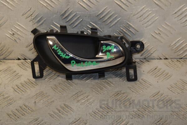 Ручка двері внутрішня задні праві Nissan Pulsar 2014 806704EA1A 444407 euromotors.com.ua
