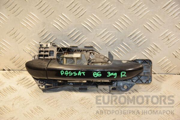 Ручка двери наружная задняя правая VW Passat (B6) 2005-2010 444454 euromotors.com.ua