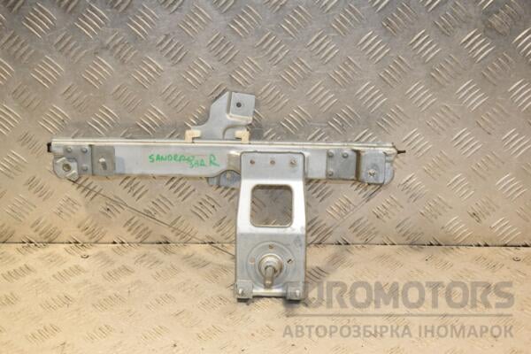 Склопідйомник задній правий механічний Renault Sandero 2007-2013 8200733830 444518 euromotors.com.ua