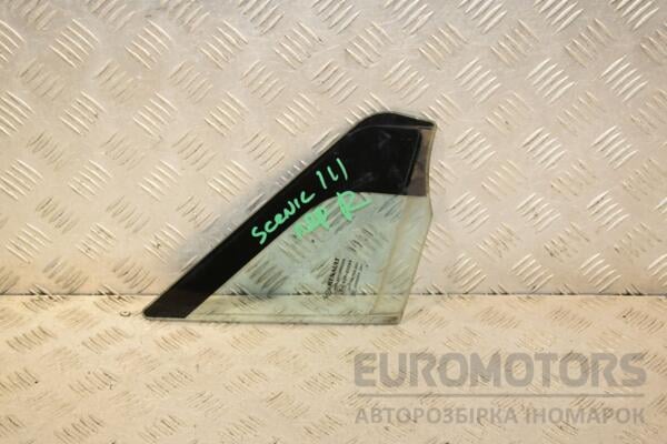 Скло двері переднє праве трикутник Renault Scenic (III) 2009-2015 444556 euromotors.com.ua