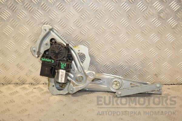 Стеклоподъемник задний правый электрический 6 пинов Renault Scenic (III) 2009-2015 827303178R 444576 euromotors.com.ua